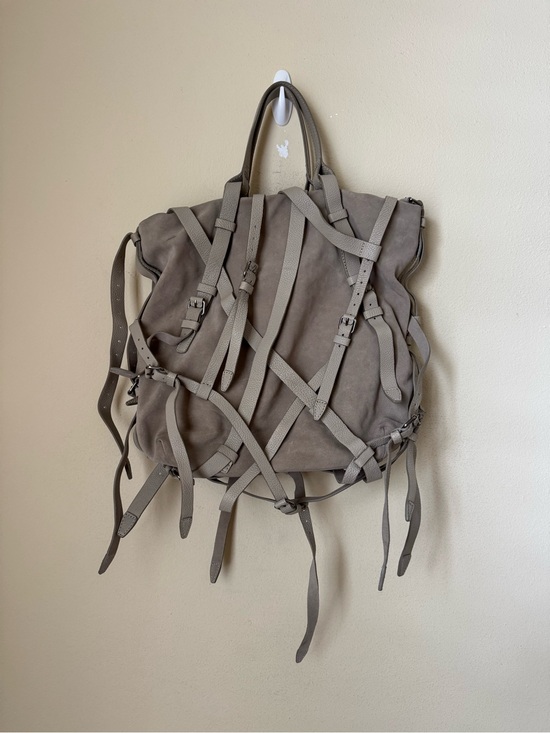 Alexander Wang Handbags - Alexander Wang Kirsten Bag Suede Leather Khaki Shoulder Strap Tote